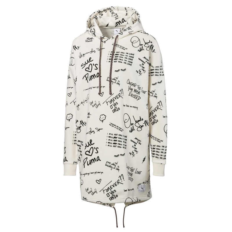 BAJU SNEAKERS PUMA x SUE TSAI AOP Hooded Dress